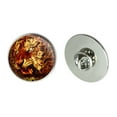thumbnail image 1 of Flaming Fire Tiger Metal 1.1" Tie Tack Hat Lapel Pin Pinback, 1 of 5