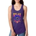 thumbnail image 1 of Flaming Globe And Eyeball Racerback Tank Women -Image by Shutterstock, Female Large, 1 of 4