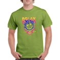 thumbnail image 1 of Flaming Globe And Eyeball T-Shirt Men -Image by Shutterstock, Male 3X-Large, 1 of 4