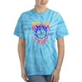 thumbnail image 1 of Flaming Globe And Eyeball Tie Dye Cyclone Women -Image by Shutterstock, Female Small, 1 of 4