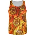 thumbnail image 1 of Flaming Hot Charcoal Grilled Steak Pattern All Over Mens Tank Top Multi LG, 1 of 2