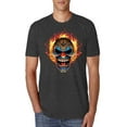 thumbnail image 1 of Flaming Laughing Fierce Clown | Mens Cars and Trucks Premium Tri Blend T-Shirt, Vintage Black, Medium, 1 of 3