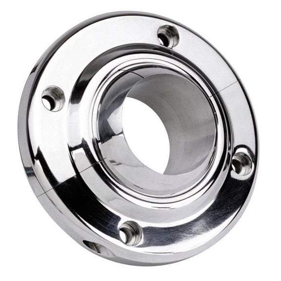 Flaming River FR20100 Bill Aluminum Swivel Floor Mount, Polished