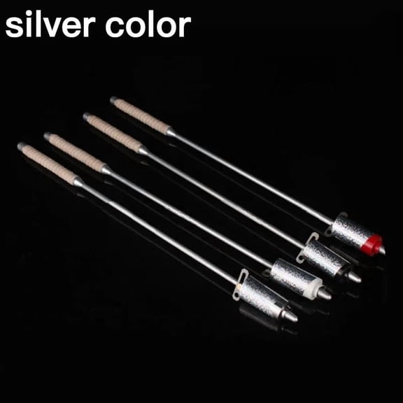 Flaming Torch To Cane Magic Tricks Black Red White Silver Color Metal Appearing Cane Stage Illusion Accessory Party Magic Show