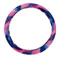 thumbnail image 1 of Flamingo 14.5 Inch Printing PVC Leather Auto Accessories Steering Wheel Cover Car Wheel Covers, 1 of 6