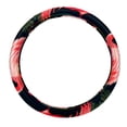 thumbnail image 1 of Flamingo 14.5 Inch Printing PVC Leather Car Wheel Cover Steering Wheel Cover Auto Accessories, 1 of 6