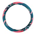thumbnail image 1 of Flamingo 14.5 Inch Printing PVC Leather Steering Wheel Cover Auto Accessories, 1 of 6