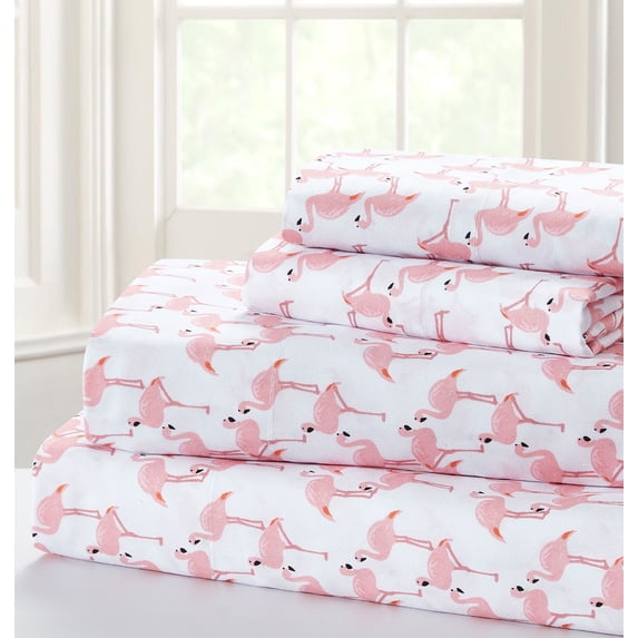 Flamingo 4-piece Sheet Set Full