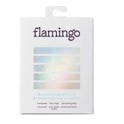 Flamingo 5-Blade Women's Razor Blade Refills, 8 Count