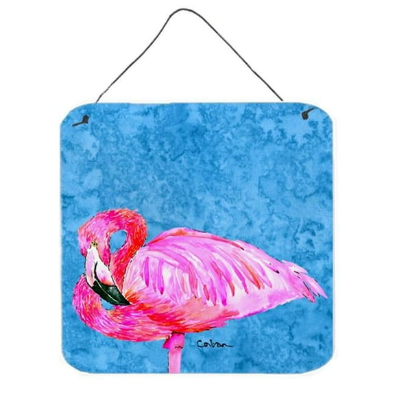 Flamingo Aluminium Metal Wall Or Door Hanging Prints