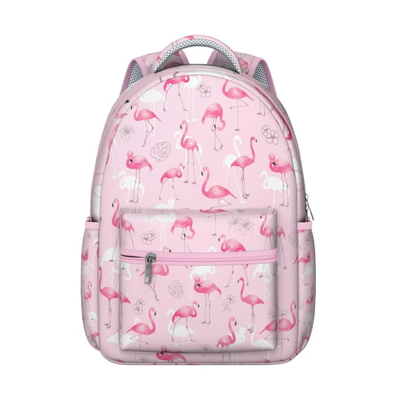 Flamingo Athlete Sports Backpack - Moisture Wicking Back Panel, Separate Ventilated Shoe Zone, Gym-to-Class Transition Bag
