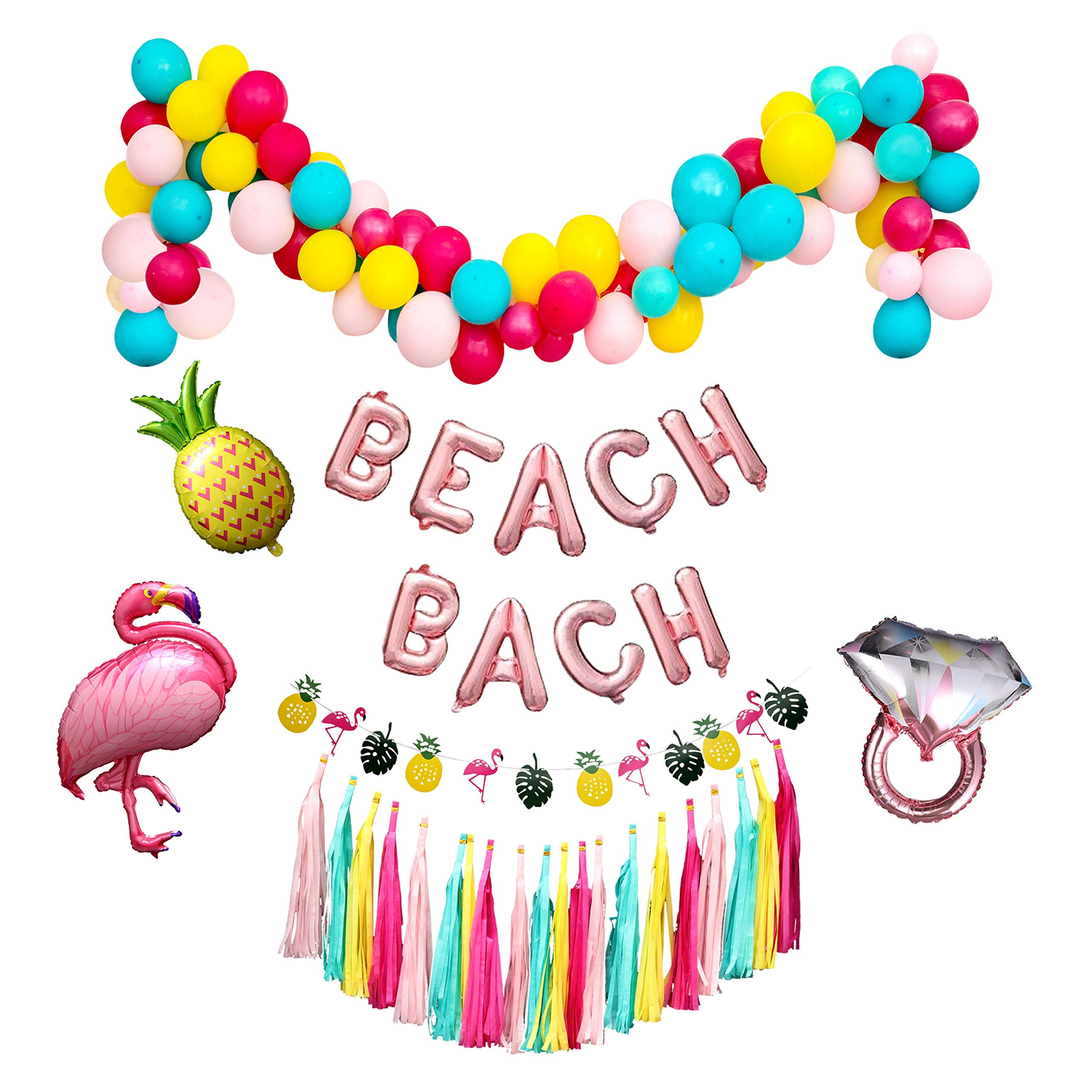 Flamingo Bachelorette Party Decorations MMF7 Kit | Pink Flamingo Party