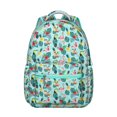 thumbnail image 1 of "Flamingo Backpack for High School - Trendy & Lightweight School Bookbag, Waterproof College Bag with Multiple Pockets, Great Gift for Students", 1 of 6