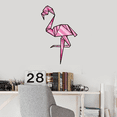 thumbnail image 1 of Flamingo Bird Birds Animal Vinyl Stained Glass Film Static Cling Window Waterproof Decal for Girls Boys Kids Room Bedroom Nursery House Fun Home Decor Stickers Wall Art Vinyl Decoration (15x12 inch), 1 of 3