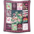 thumbnail image 1 of Flamingo Blanket Gifts - 80x60 Inches Aesthetic Throw Blanket for Women & Girls - Pink Soft Fuzzy Blankets for Bed, Couch & Travel, Gifts for Flamingo Lovers, 1 of 6