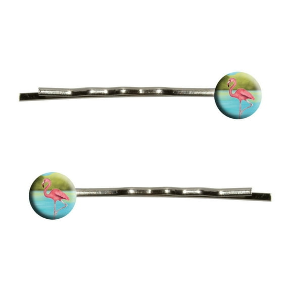 Flamingo Bobby Pin Hair Clips