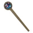 thumbnail image 1 of Flamingo Book Accessories: Lace Bookmark in Antique Bronze - a Gift for Readers and Book Lovers, 1 of 5