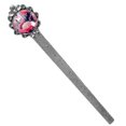 thumbnail image 1 of Flamingo Book Lovers' Delight: Vintage Silver Lace-Edged Bookmark – Book Accessories and Gift!, 1 of 5