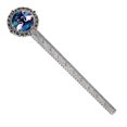 thumbnail image 1 of Flamingo Book Mark: a Vintage Silver Lace-Edged Bookmark - Gift for Book Lovers and Readers, 1 of 5
