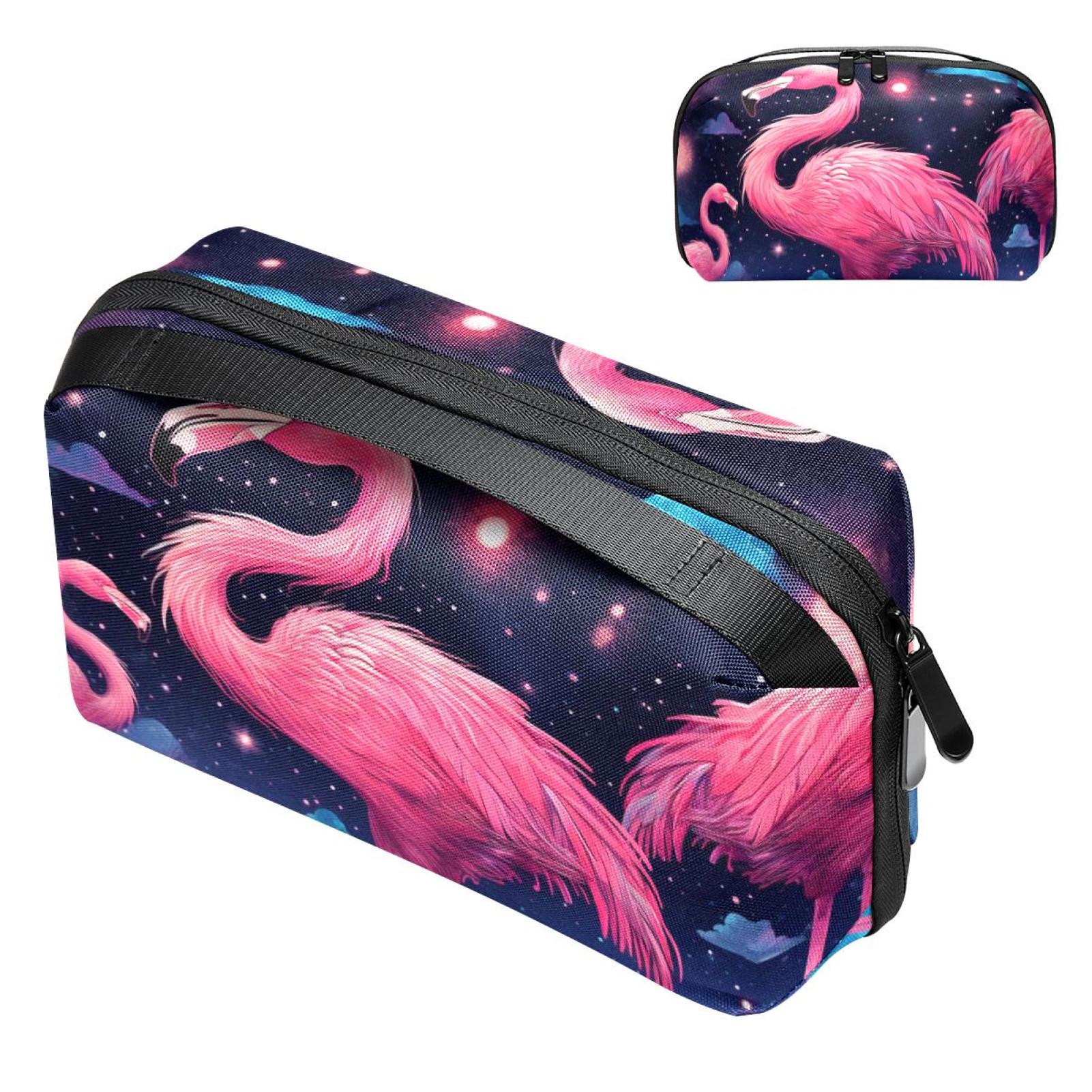 Flamingo Computer Case Flamingo Cable Organizer Waterproof Oxford Cloth Travel Case, PC Case ...
