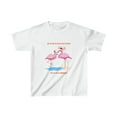 thumbnail image 1 of Flamingo Christmas - Kids Heavy Cotton™ Tee, 1 of 2