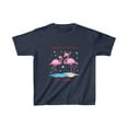 thumbnail image 1 of Flamingo Christmas - Kids Heavy Cotton™ Tee, 1 of 2