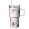thumbnail image 1 of Flamingo Coffee Tumbler with Handle 20OZ Stainless Steel Insulated Mug Cup Leak Resistant Double Wall Vacuum Keeps Drinks Hot Cold Gifts for Women Girls on Birthday Christmas Summer, 1 of 6