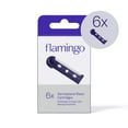 thumbnail image 1 of Flamingo Reusable Dermaplane Facial Razor Refill Cartridges, 6 Count, 1 of 8
