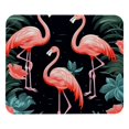 thumbnail image 1 of Flamingo Desk Pad Mousepad, Square 8.3x9.8 Inch Non-Slip Rubber Bottom Printed Desk Mat, Suitable for Office and Gaming, 1 of 6