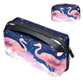 thumbnail image 1 of Flamingo Digital Bag with Oxford Fabric, Waterproof and Protective, 5.9x9.44x3.14 in, for Hard Drive Bags, Storage Box, Cord Travel Organizer, Cable Organizer Bag, 1 of 6