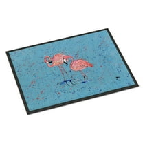 Flamingo Doormat 18x27