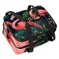 thumbnail image 1 of Flamingo Double Layered Insulated Refrigerated Lunch Bag with Two Compartments - Large Capacity Handheld Lunch Bags, 1 of 6