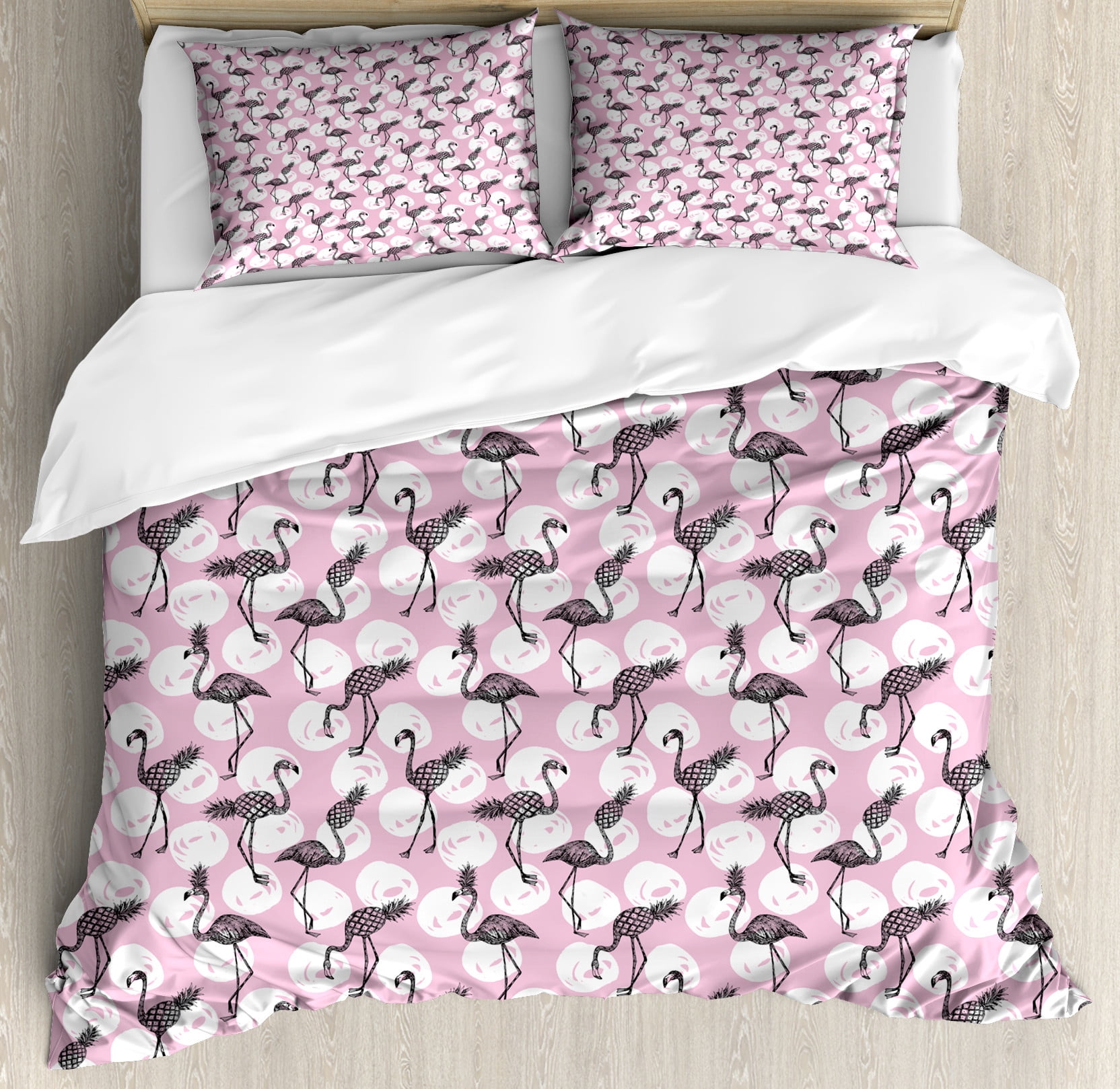 Bullfinch Bedding in Honeydew Blue - Duvet Cover & Pillow Case