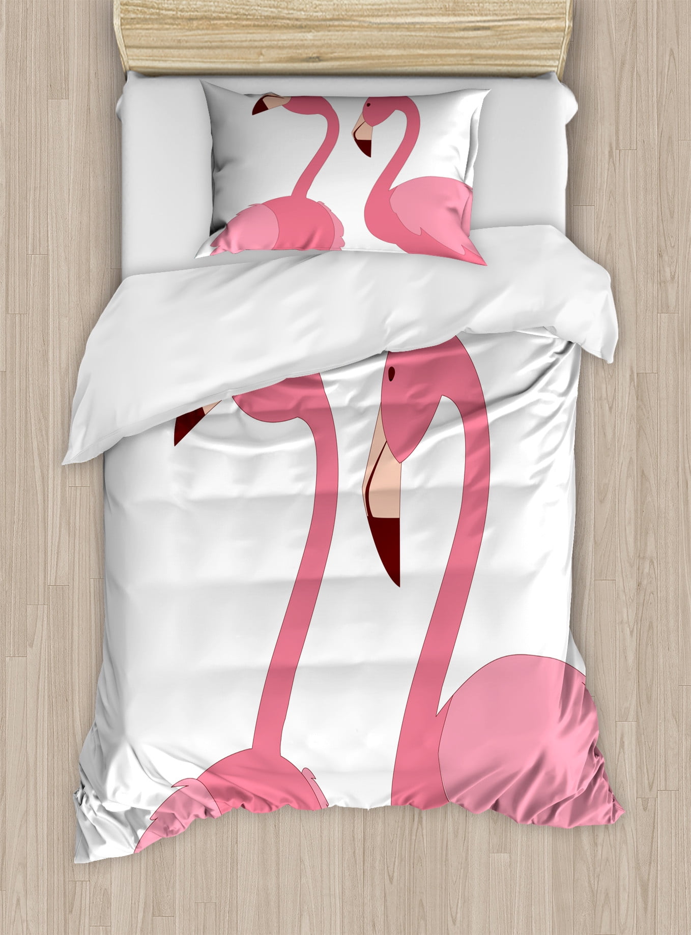 Flamingo Holiday Charm WN0210027CL Duvet Cover Set