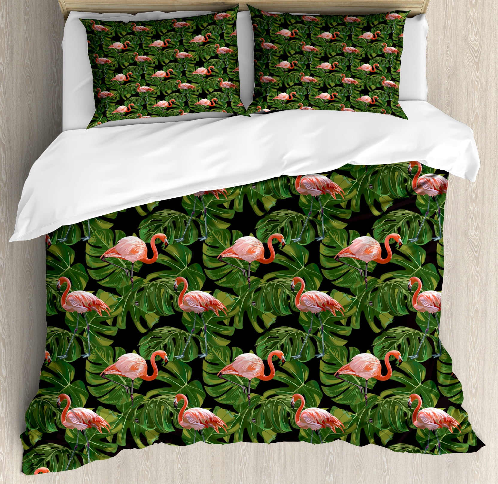 Pink Flamingo Easter XR0703004CL Duvet Cover Set main image 0