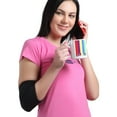 Flamingo Elbow Support for Workout, Elbow Brace, Pain Relief, Black