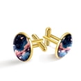 thumbnail image 1 of Flamingo Elegant Cufflinks Set for Formal Attire Made of Stainless Steel for Business Meetings, 1 of 6