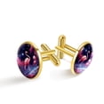 thumbnail image 1 of Flamingo Elegant Silver Jewelry Men's Cufflinks Set for Formal Attire, Made of Stainless Steel, Ideal for Formal Events, 1 of 6