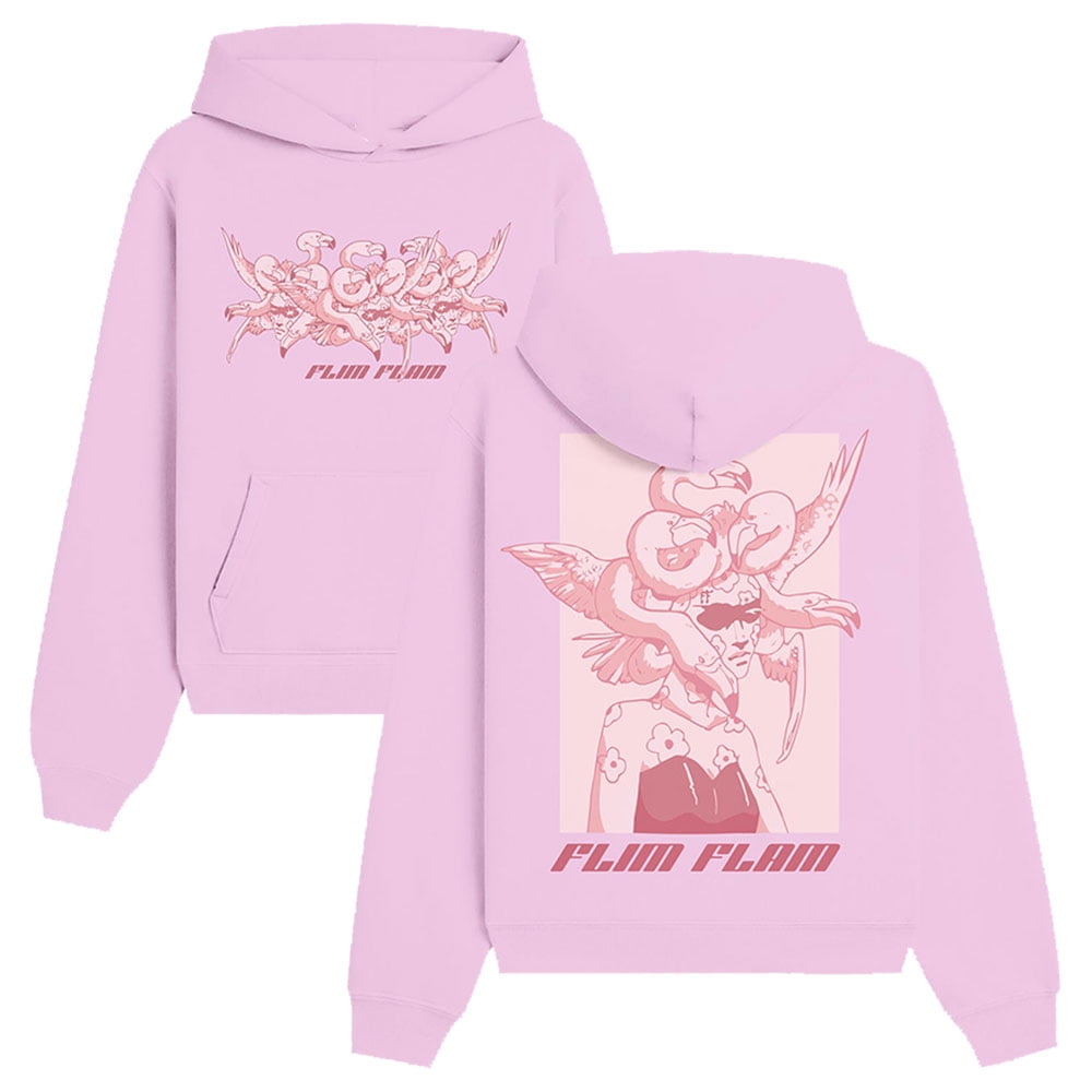 Flamingo FLIM FLAM FF Medusa Hoodies Merch Sweatshirt For Women Men Long Sleeve Pullover