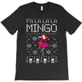 thumbnail image 1 of Flamingo Fa La La Mingo Funny Christmas Pineapple Flamingo Holiday Graphic T-Shirt G12004, Up to 5XL, 1 of 2