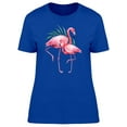 thumbnail image 1 of Flamingo Family And Leaf Tee Women's -Image by Shutterstock, 1 of 1