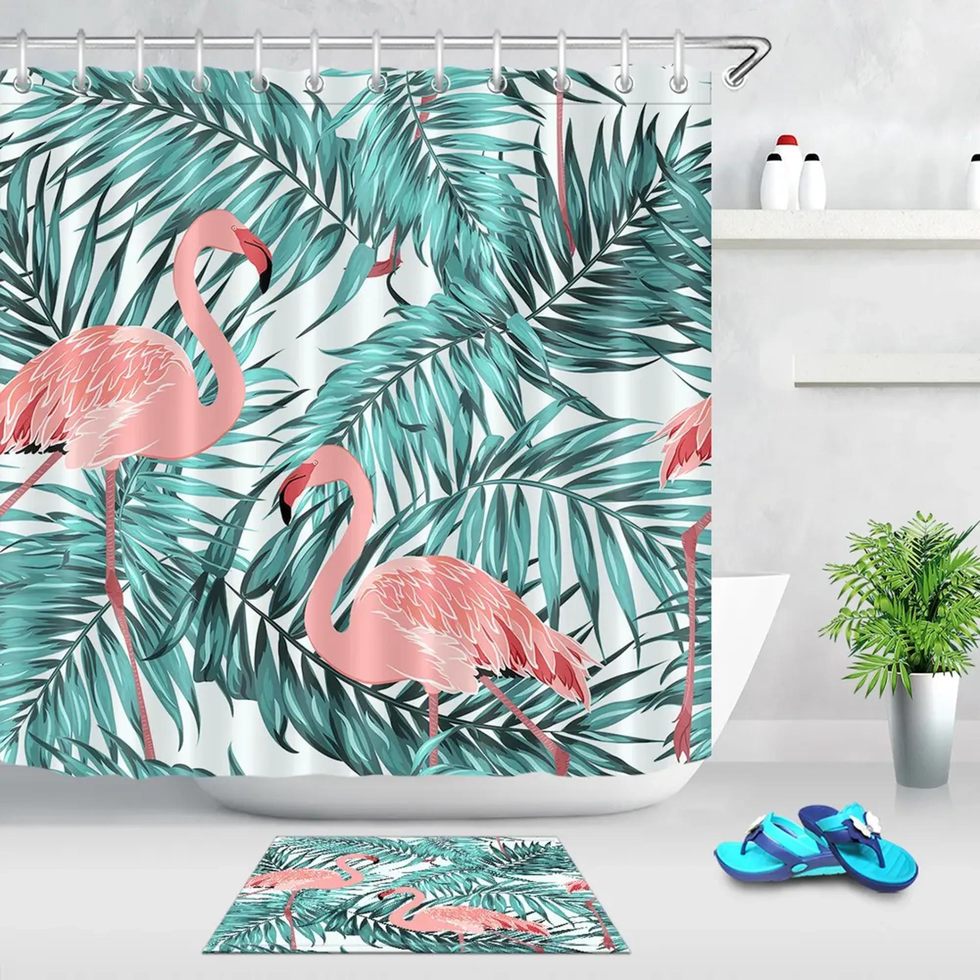 Flamingo Fantasy Transform Your Bathroom Into a Tropical Jungle Oasis