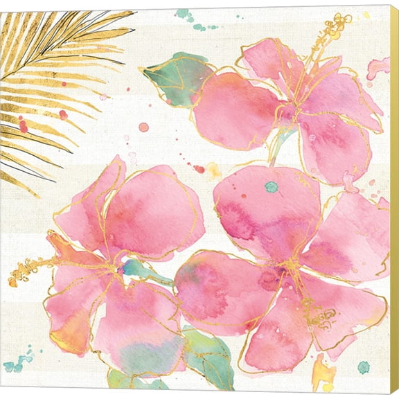 Flamingo Fever VII by Anne Tavoletti, Canvas Wall Art
