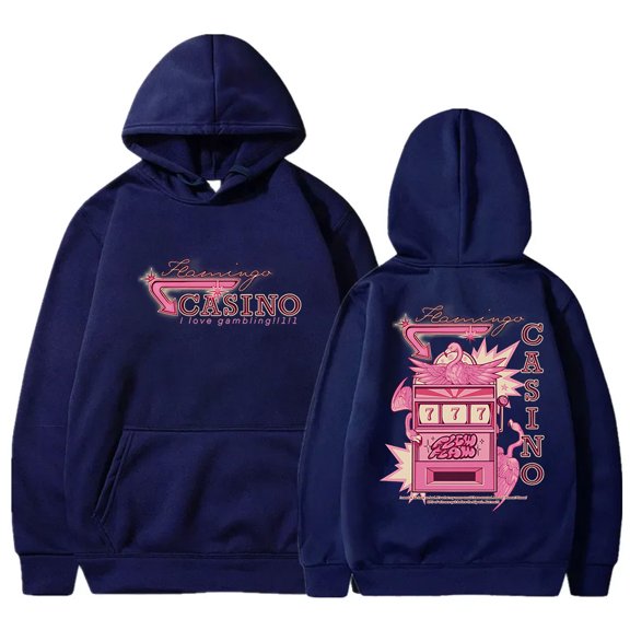 Flamingo Flim Flam  Hoodies  Women Men Fashion Long Sleeve Hooded Sweatshirts