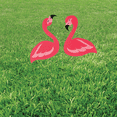 thumbnail image 1 of Flamingo Flock Yard Set - Party Decor - 10 Pieces, 1 of 3