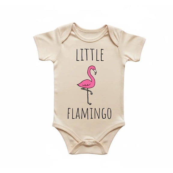 Flamingo Florida Newborn Baby Bodysuits