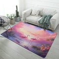 thumbnail image 1 of Flamingo Flower Tropical Carpet Style Living Room Bedroom Rug Modern 3d Entry Door Mats Household, 1 of 7