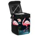 thumbnail image 1 of Flamingo Foldable Car Trash Can with Lid, Leak-Proof Mini Trash Can, Hanging Storage Bag - Car Trash Bin for Clean and Organized Rides, 1 of 6