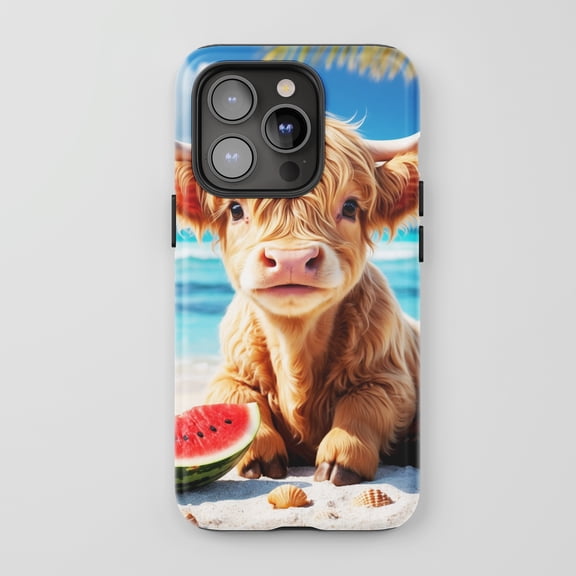 Flamingo For All iPhone Series Protective Phone Case Tropical Nature Pink Purple