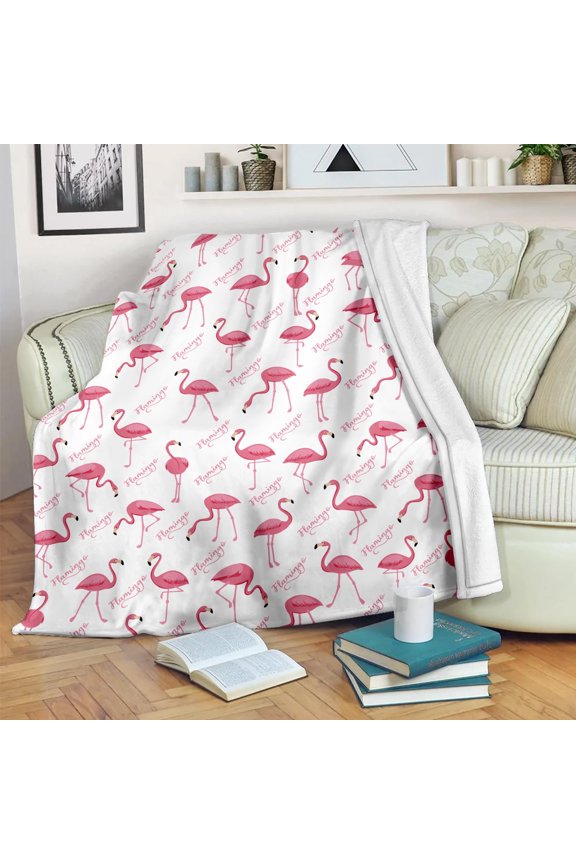 Flamingo Gifts for Women Fuzzy Blanket, Plush Blanket, Fluffy Blanket, Bed Throw Blanket Gifts for Girls Cozy Gifts for Men, Kids Blanket, Bedroom Decor 30x40 Inch